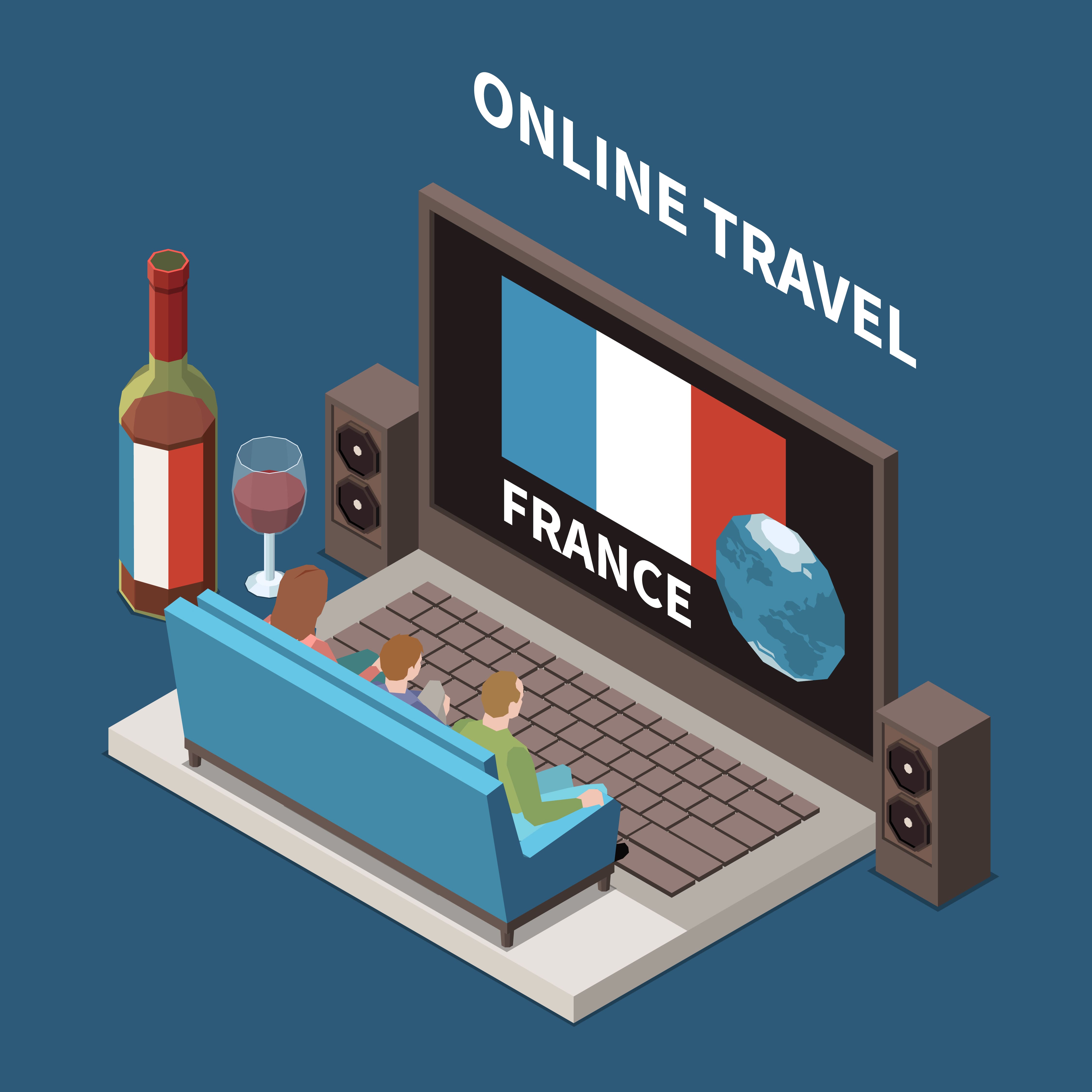 French travel agency team managing bookings, suppliers, payments and customer reservations from one travel software platform